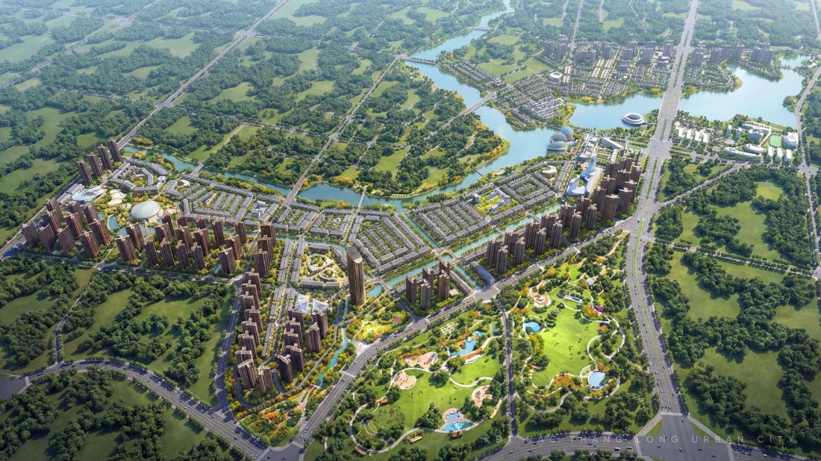 Thông tin chi tiết dự án Bắc Thăng Long Urban City